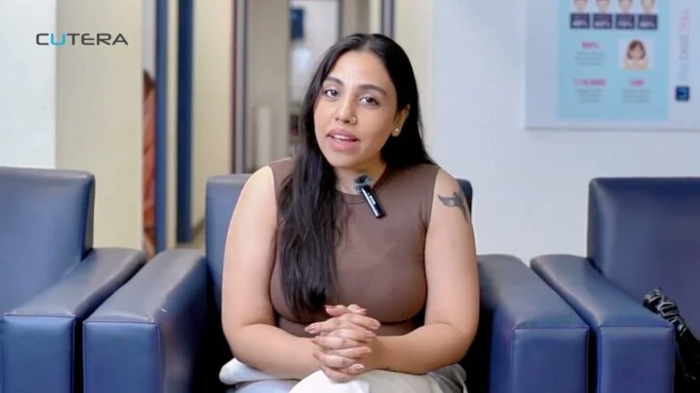 Maysam shares her secret to smoother-looking skin: PRGF.